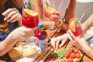 Women enjoying elevated mocktails and virgin cocktails