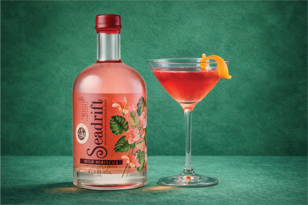 Seadrift Wild Hibiscus Non-Alcoholic Pink Gin